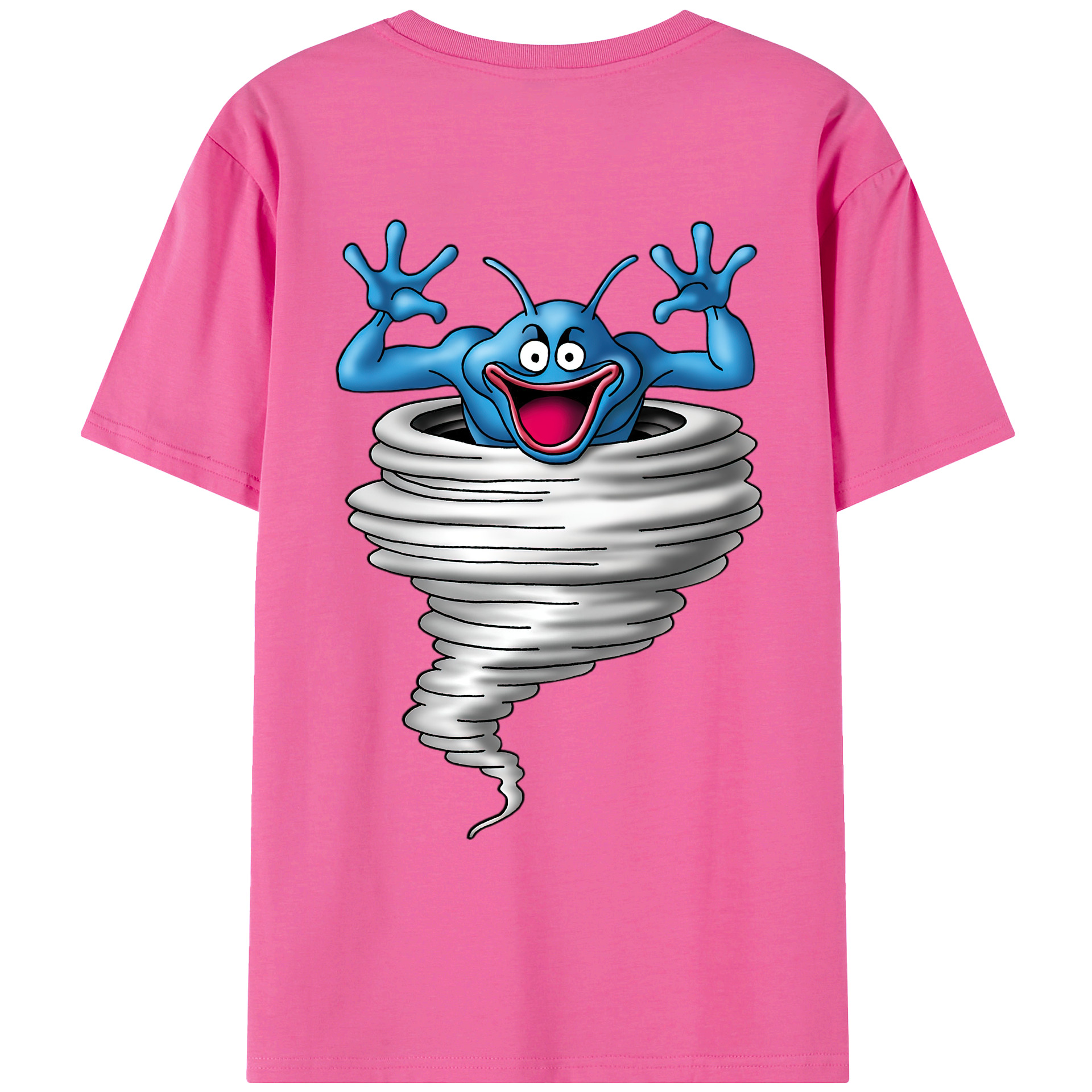 （画像用） ドラゴンクエスト Doragon Kuesuto Dragon Quest レディース半袖Tシャツ(バックプリント)